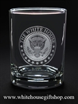 White House Dining Room Crystal Glassware with Biden Presidential Seal from the White House Gift Shop