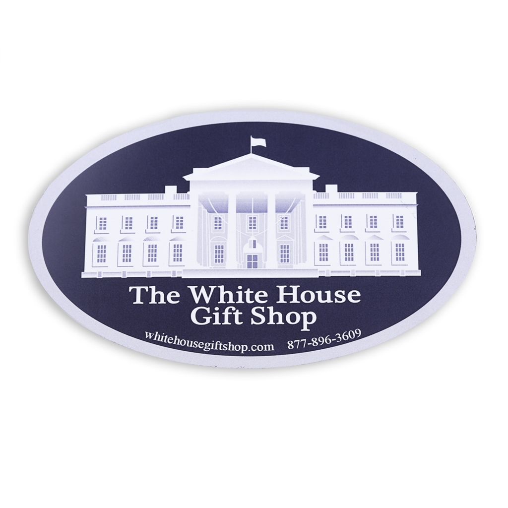 The White House Gift Shop White House & Washington D.C. Visitors Magnetic &  Refrigerator Large Magnet, 3 x 5, 100% Made in the USA
