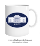 The Official WHGS Seal Coffee Mug, Designed by the White House Gift Shop, Est. 1946. Made in the USA
