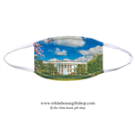 COVID-19 Global Response Face Mask in White with The White House
