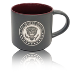 The White House Seal Presidential 15 ounce large Bistro Mug, etched in America, United States Eagle, quality mugs from official White House Gift Shop.