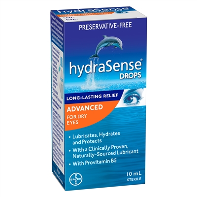 hydraSense Advanced for  10 mL / hydraSenseÂ® Formule avancÃ©e pour yeux secs 10 ml