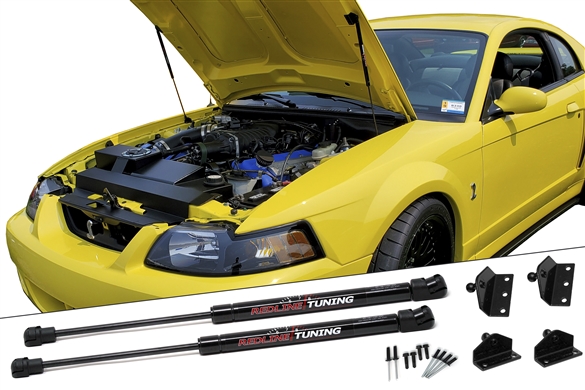 Redline Tuning 1999-2004 Ford Mustang Hood QuickLIFT PLUS