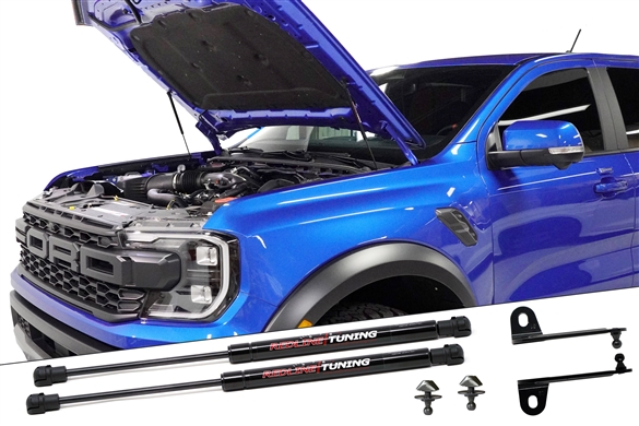 Redline Tuning 2024+ Ford Ranger Hood QuickLIFT PLUS