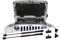 Redline Tuning  (21-20002-02) 2007-2017 Jeep Wrangler Hood QuickLIFT PLUS - Bolt-in System