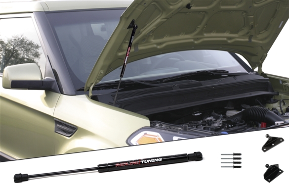 Redline Tuning 2010-2013 Kia Soul Hood QuickLIFT PLUS (Mono-Strut System)