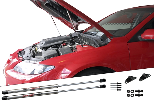 Redline Tuning 2006-2007 Mazda Mazdaspeed6 Hood QuickLIFT ELITE