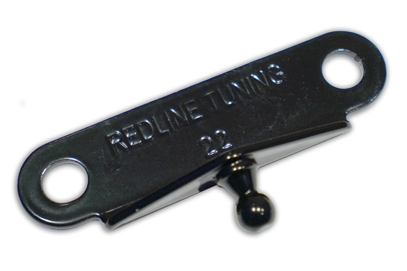 [32-00022] Redline Tuning Mounting Bracket with 10mm Ball-stud - Black (Qty 1)