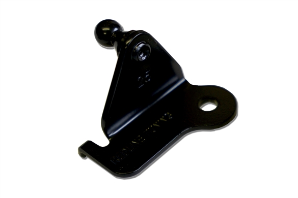 [32-00025] Redline Tuning Mounting Bracket with 10mm Ball-stud - Black (Qty 1)