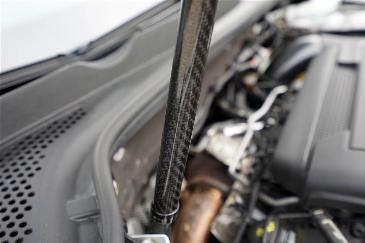 Redline Tuning QuickLIFT Carbon Fiber Sleeve for OEM Gas Struts (2008-2020  Mk6 & Mk7 Volkswagen Golf & GTI)