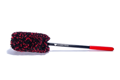 Wheel WooliesÂ® Detail Brush 18" Large Red Grip