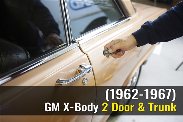 Klassic Keyless GM X-Body 2 Door (1962-1967) Keyless Entry System with Trunk Release