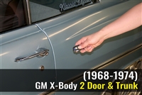 Klassic Keyless GM X-Body 2 Door (1968-1974) Keyless Entry System with Trunk Release