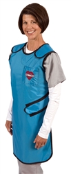 <b>Adjustable Fit X-Ray Apron (Hook & Loop Closure)</b>