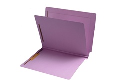 <b>Colored Heavy Duty Classification Folder - 4 Fasteners/1 Divider</b>