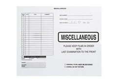 <b>Miscellaneous Film Inserts<br/>Open End</b>
