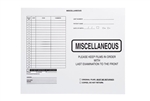<b>Miscellaneous Film Inserts<br/>Open Top</b>