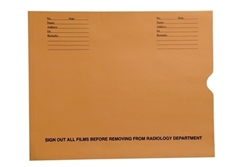 <b>Heavy Duty Negative Preserver, Large Film Inserts<br/>Open End, Printed</b>