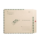 <b>X-Ray Film Mailer, Large, String & Button, Green Diamond</b>
