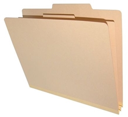 <b>Manila Classification Folders - 1/2"H Reinforced Top Tab </b> 