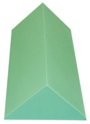 <b>Wedge Positioning Sponges - 45&#176; Closed Cell, Coated, Non-Coated & Vinyl</b>