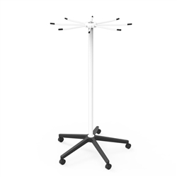 <b>Mobile Apron Spyder Storage Rack - 8 Peg</b>