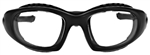 <b>Phillips 1362 Wrap Around Radiation Lead Glasses - Stealth</b>