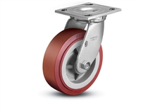 Heavy Duty 5x2 Polyurethane Swivel Caster