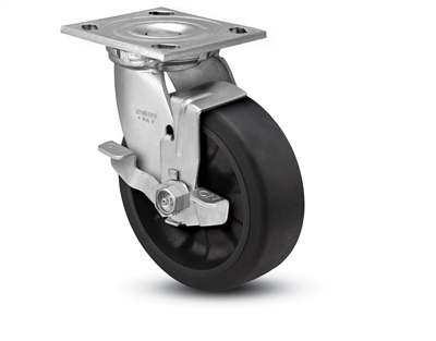 Heavy Duty 4x2 Transforma LT Swivel Caster with Top Lock Brake