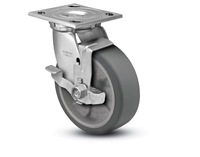 Heavy Duty 6X2 Transforma HD Swivel Caster with Top Lock Brake