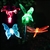 Solar Critters Color-Changing Garden Stake Light Set of Four (4) - Hummingbird, Lily Flower, Dragonfly, & Butterfly