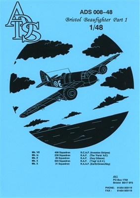 ADS 008-48 - Bristol Beaufighter, Part 1