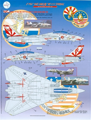 Albatros ALCSP48001 - F-14A "Miss Molly" VF-111 Special