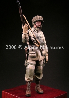 Alpine 16004 - WW2 US Paratrooper 82nd Airborne "All American"