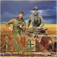 Alpine 35032 - Waffen SS Panzer Crew Set