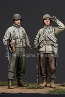 Alpine 35186 - WW2 US Infantry Set (2 figures)