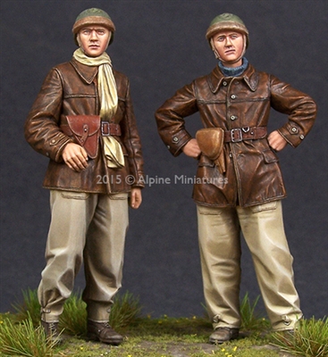 Alpine 35198 - WW2 French Tank Crew Set