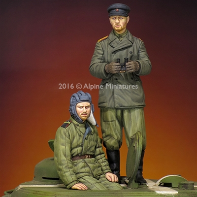 Alpine 35216 - WW2 Russian Tank Crew Set (2 figures)