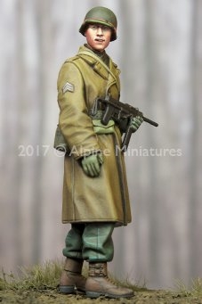 Alpine 35241 - WW2 US Infantry NCO Winter