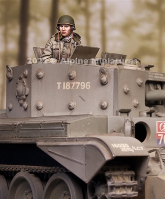 Alpine 35297 - British Tank Commander #2