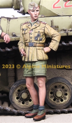 Alpine 35310 - German DAK Panzer Officer