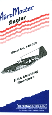 AeroMaster 148-002 - F-6A Mustang Snoopers