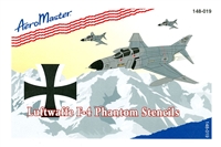 AeroMaster 148-019 Luftwaffe F-4 Phantom Stencils