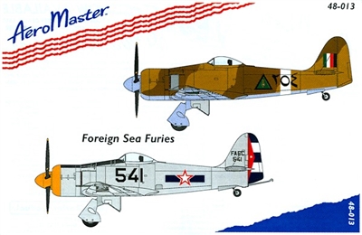 AeroMaster 48-013 Foreign Sea Furies