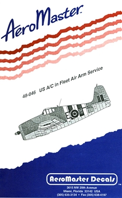 AeroMaster 48-046 - US A/C in Fleet Air Arm Service