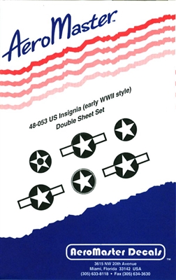 AeroMaster 48-053 - US Insignia (early WWII style)