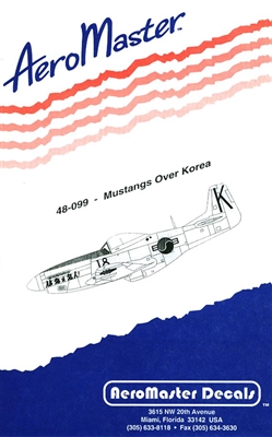 AeroMaster 48-099 Mustangs Over Korea