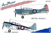 AeroMaster 48-136 SBD Dive Bombers