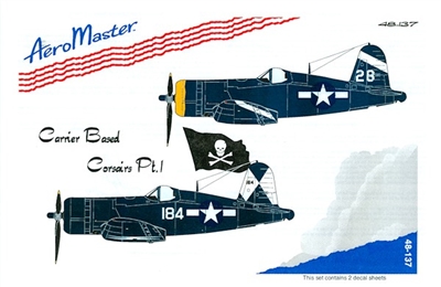 AeroMaster 48-137 Carrier Based Corsairs, Pt I