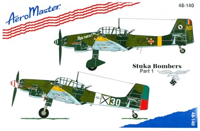 AeroMaster 48-140 Stuka Bombers, Part 1